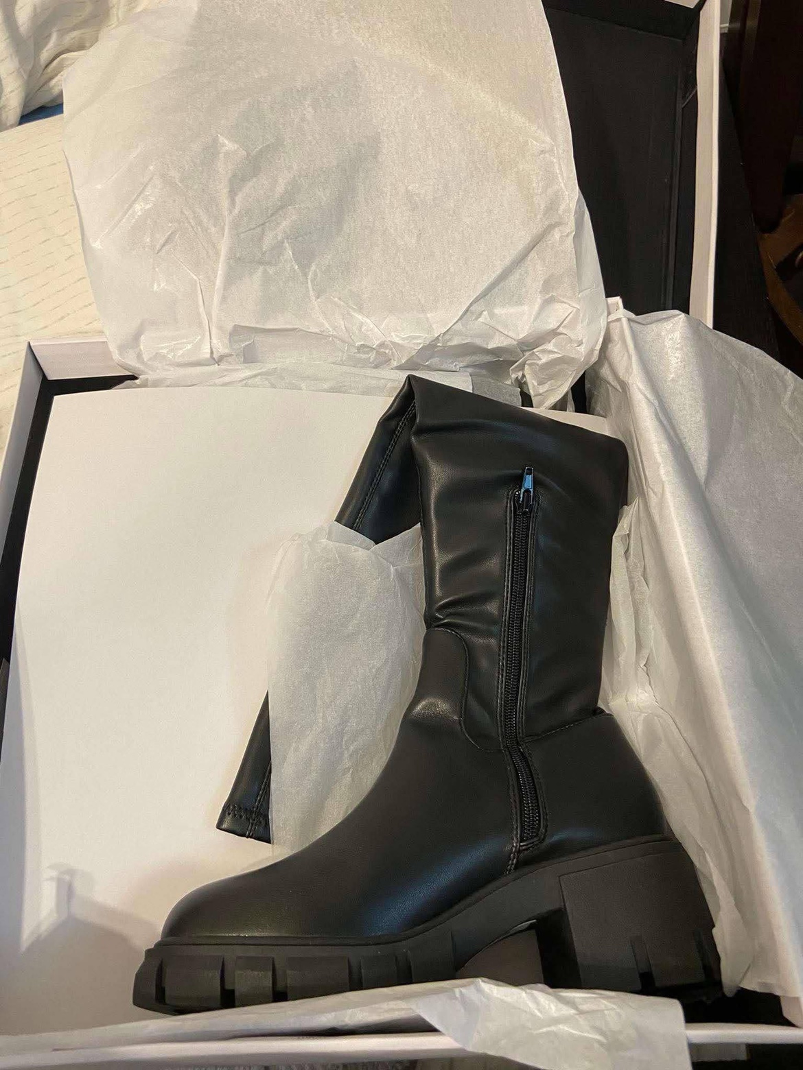 Steve Madden Black Knee High Boots - photo 2