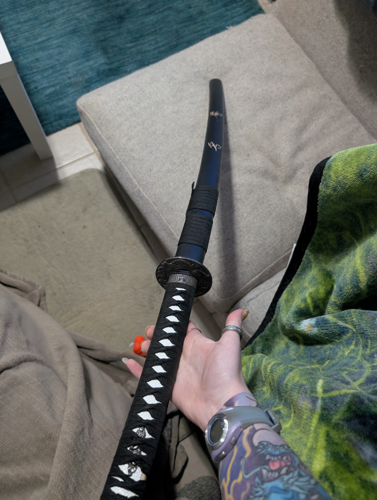 Decorative Katana Sword with Stand - photo 3