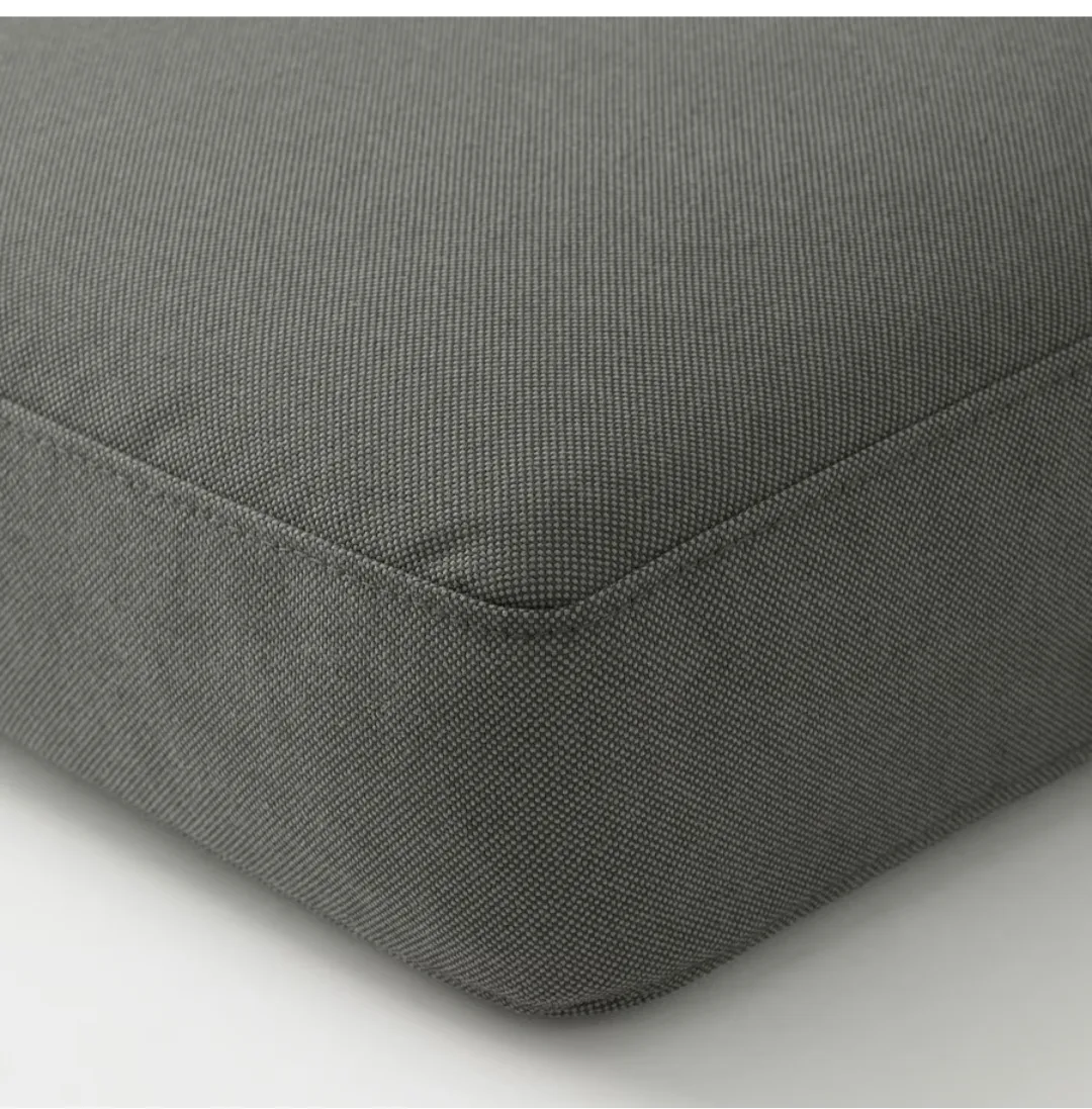 Cover for seat pad, outdoor dark gray, 62x62 cm (24 3/8x24 3/8 image indicator(2)