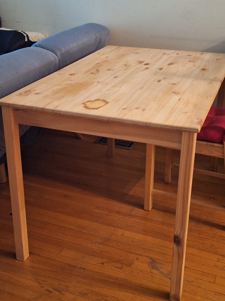 IKEA INGO / IVAR Dining Table & 4 Chairs - Pine - photo 5