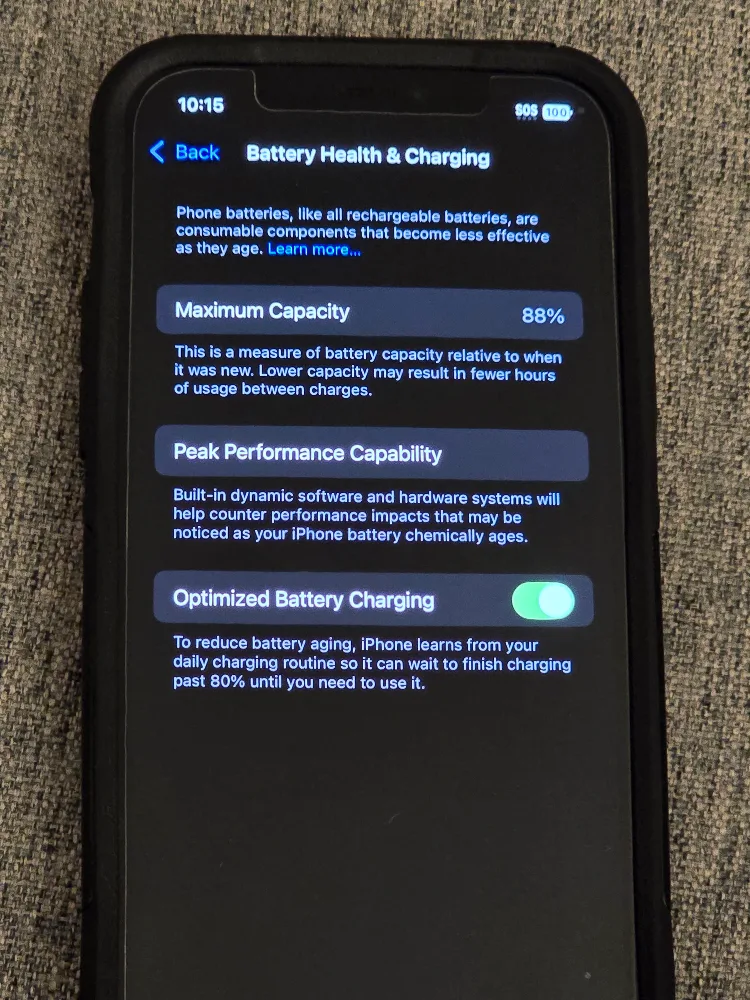 Apple iPhone 12 - 128GB Purple - Like new image indicator(9)