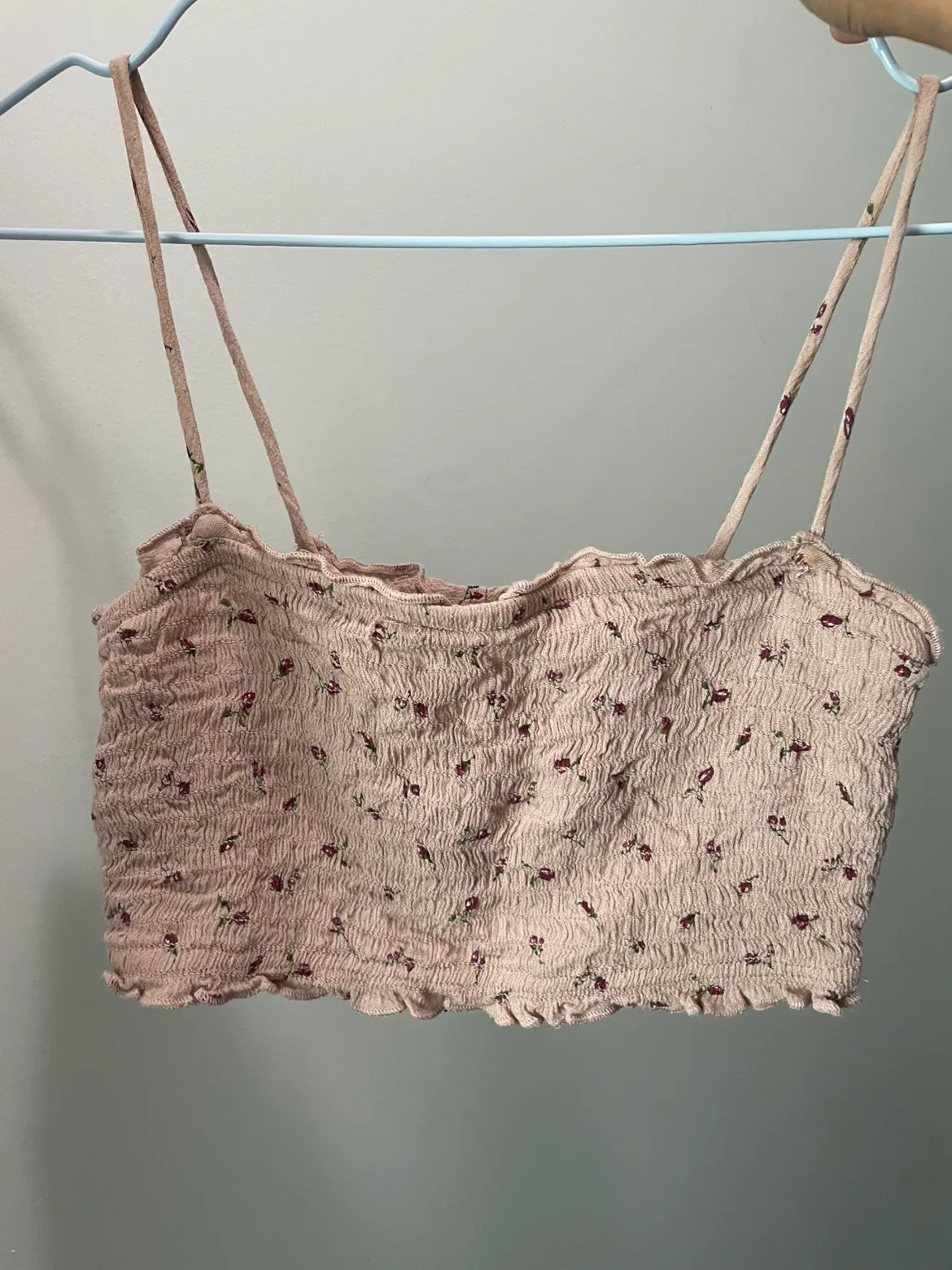 Floral Smocked Cami Top thumbnail