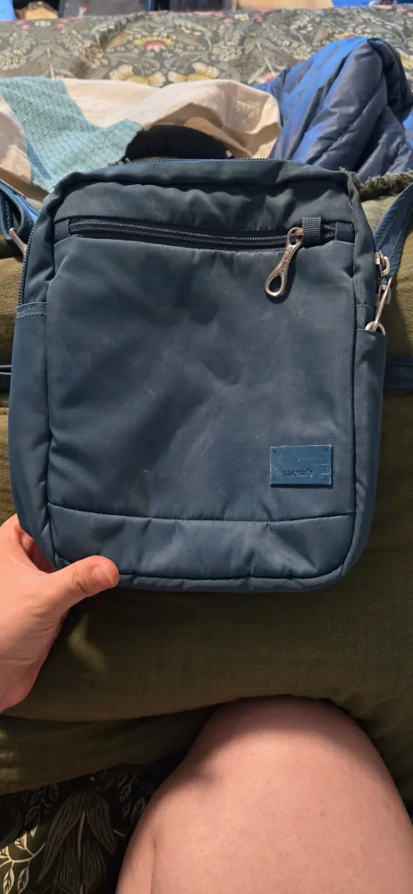 Pacsafe Crossbody Bag RFID safe - Blue thumbnail