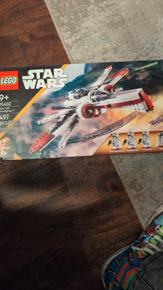 LEGO Star Wars 75402 ARC-170 Starfighter 497pcs thumbnail
