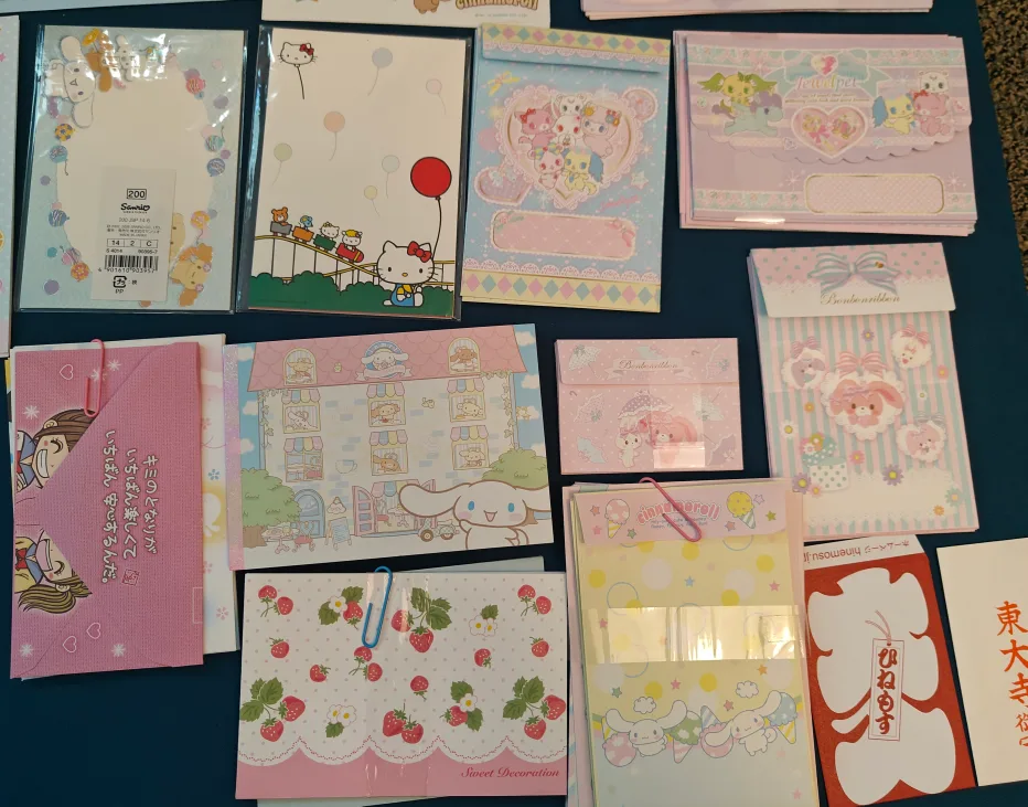 Sanrio Letter Set - Hello Kitty, Cinnamoroll & Sugar Bunny image indicator(4)