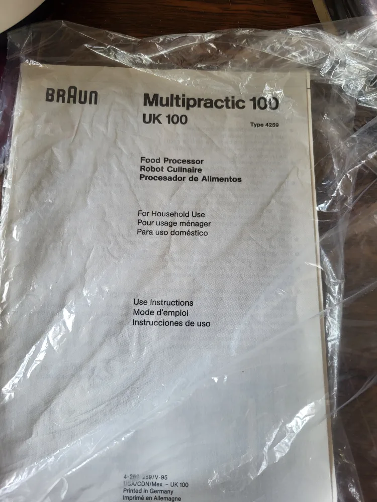 Brown Food Processor image indicator(3)