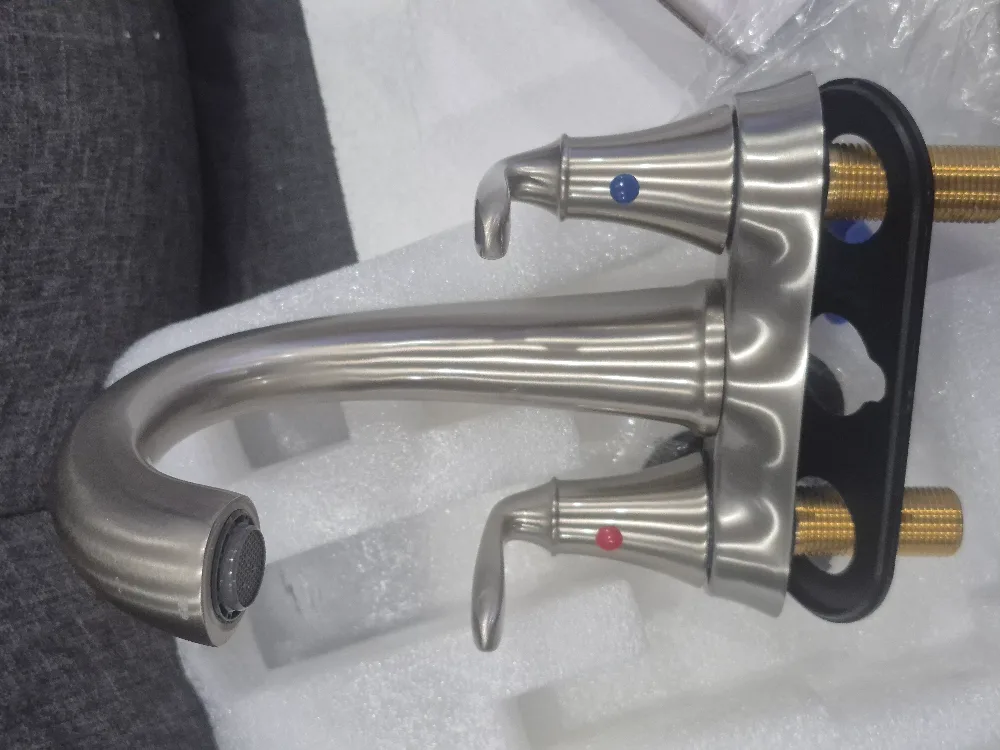 New Stainless Steel Bathroom Faucet image indicator(5)