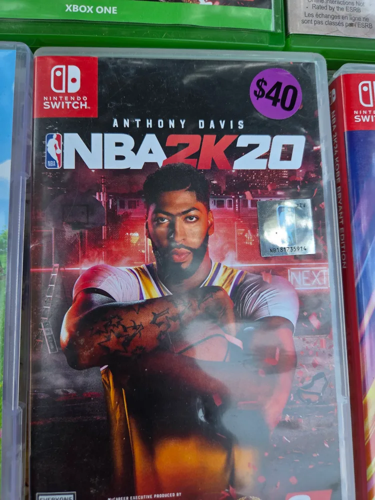 NBA 2K20 Nintendo Switch Game thumbnail
