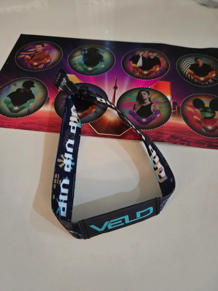 Veld VIP 3 day Music Festival Wristband thumbnail