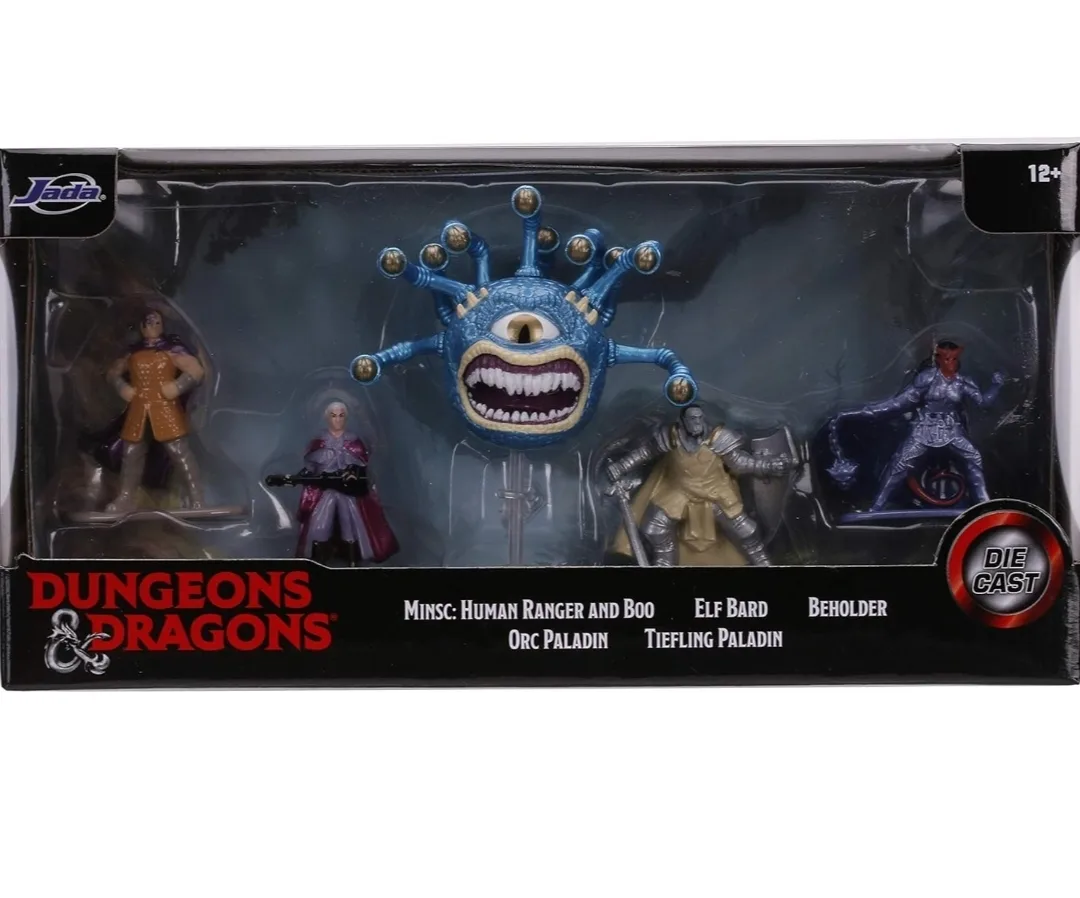 Dungeons & Dragons Nano Metalfigs – 5 Die-Cast Figures thumbnail