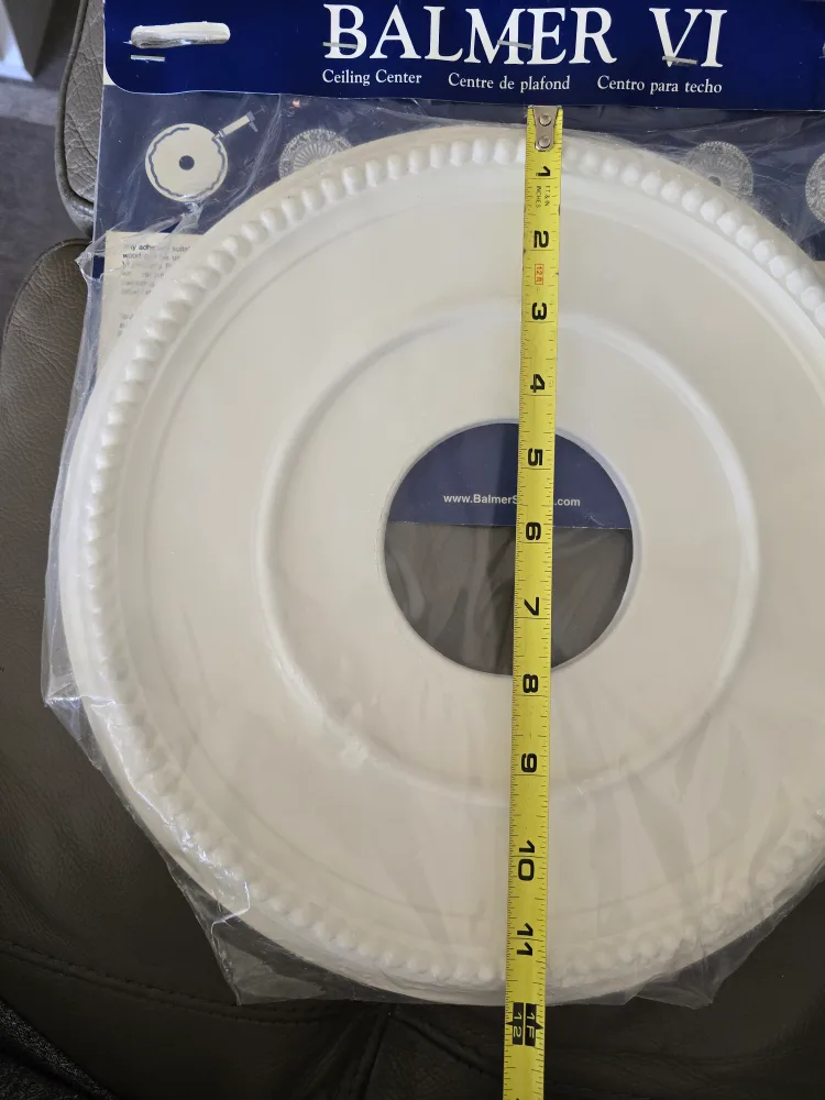 Balmer VI Ceiling Center Medallion - New in Package image indicator(2)