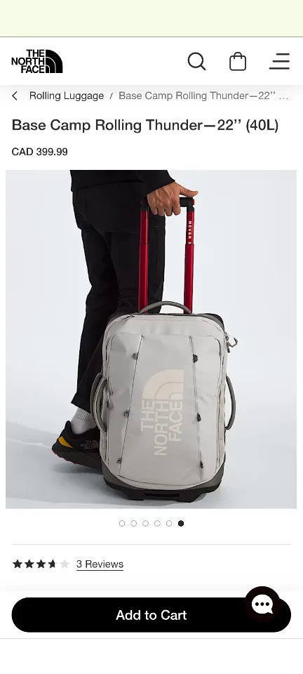 North Face Luggage image indicator(7)