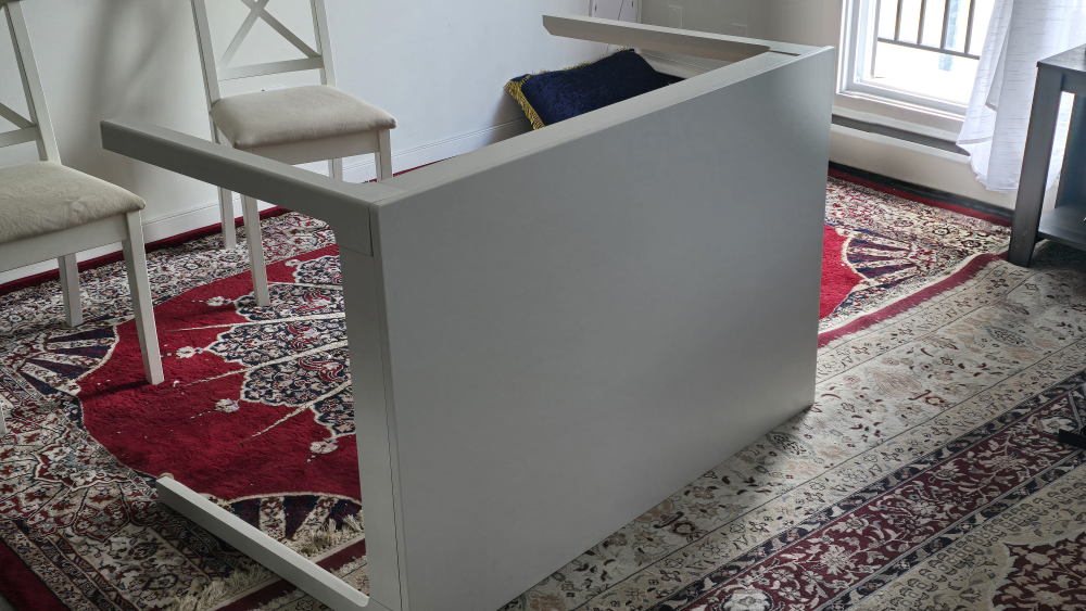 IKEA Extendable Dining Table & 4 Chairs - White - photo 3