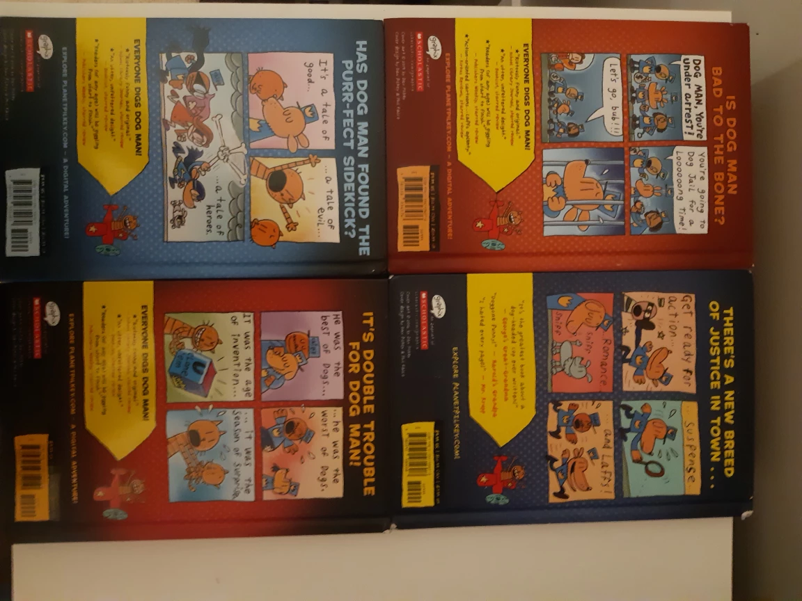 Dog Man Books by Dav Pilkey - Set of 4 - photo 2