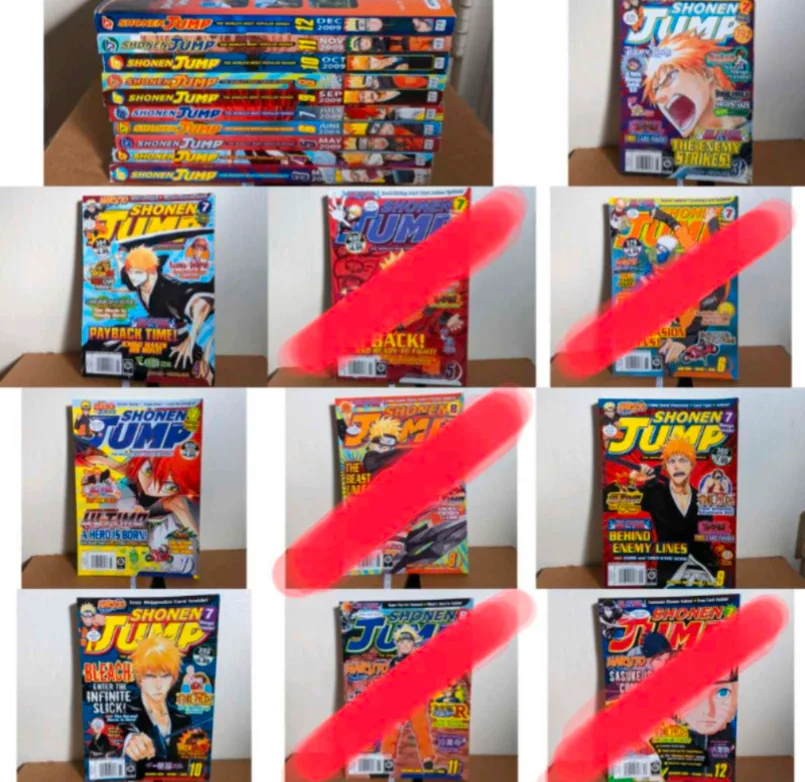 Shonen Jump Magazines (2007-2009) thumbnail