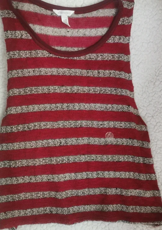 Aeropostale Striped Top - Size L thumbnail