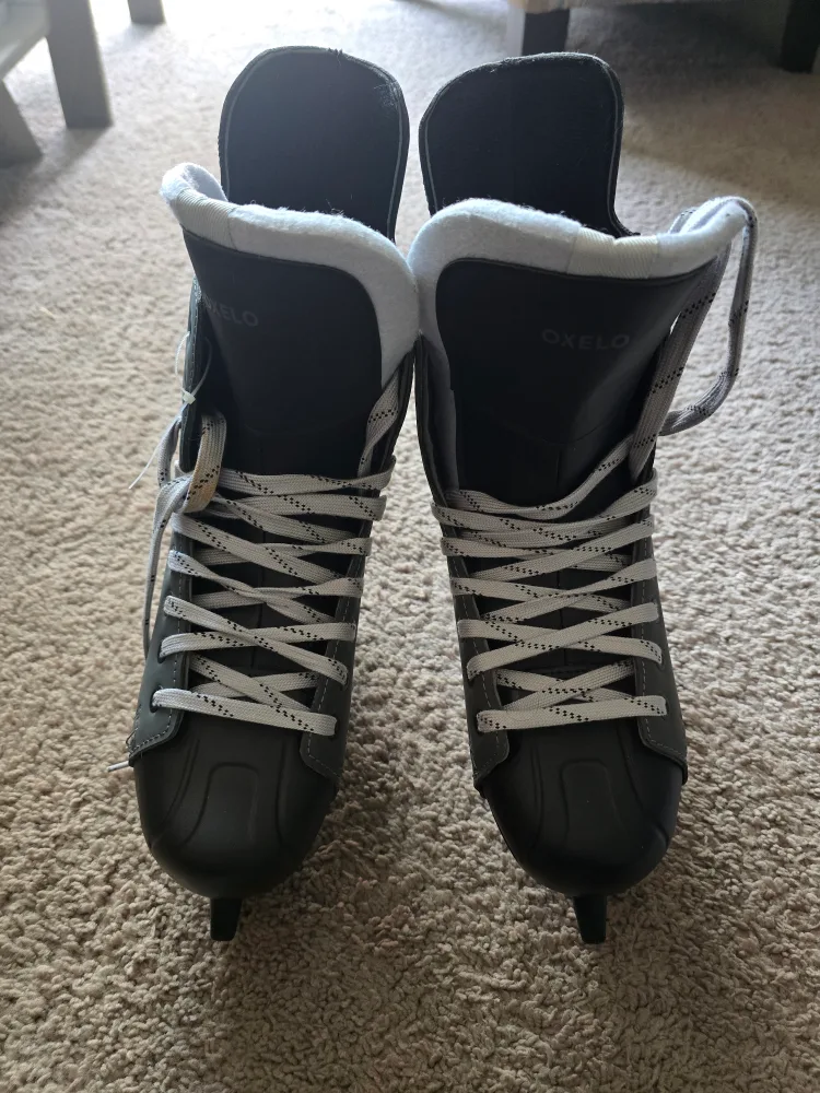 Oxelo Ice Hockey Skates with Short Blade-100 thumbnail