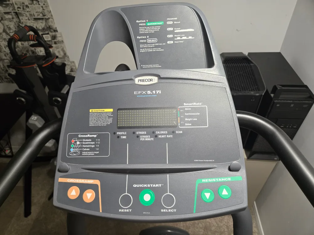 Precor EFX 5.17i Elliptical Crosstrainer thumbnail