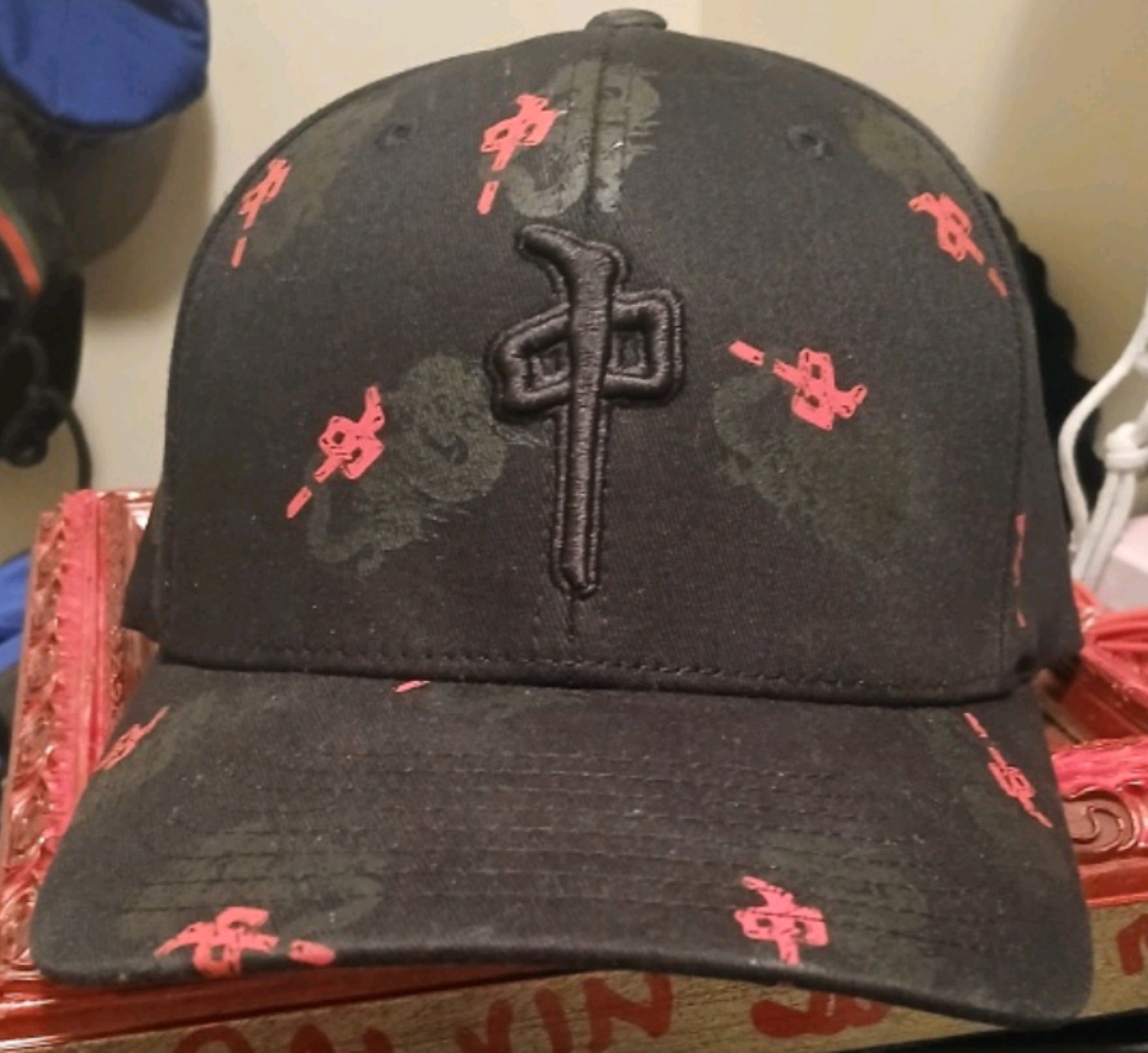 RDS Dragon Chung Print FF Black/Red Hat L/XL - photo 3