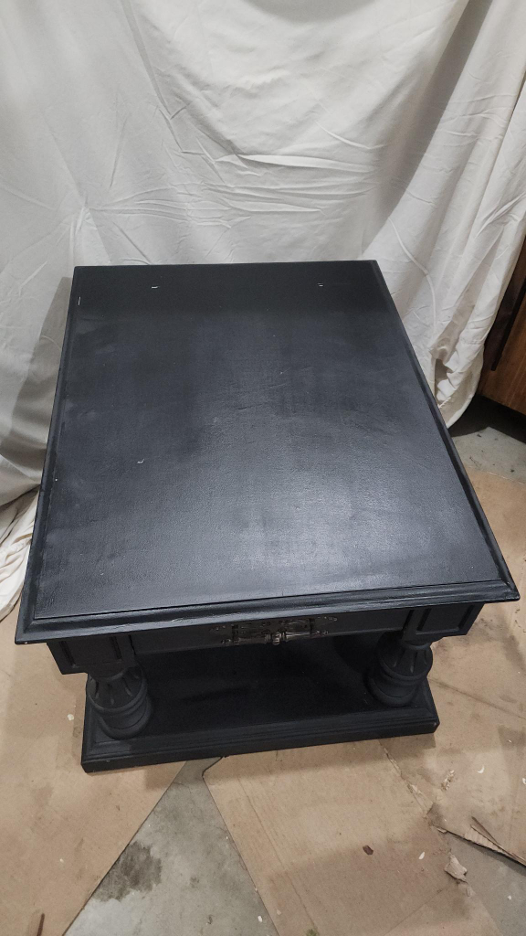 2 heavy Black End Table - photo 2