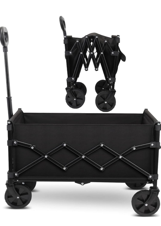 Black Folding Wagon - photo 3
