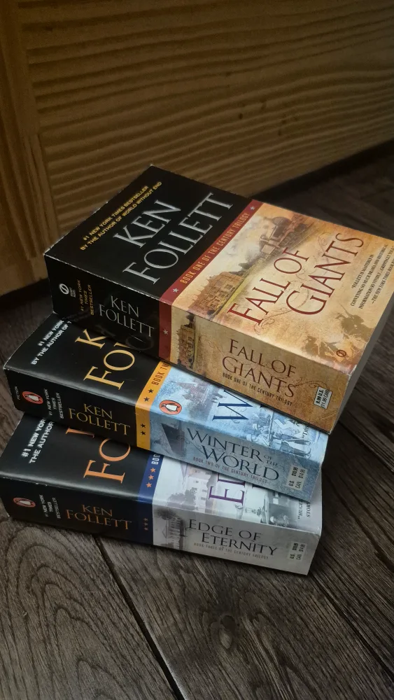 Ken Follett Century Trilogy Books thumbnail
