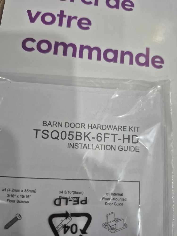 Barn Door Hardware Kit 6FT - NEW image indicator(5)