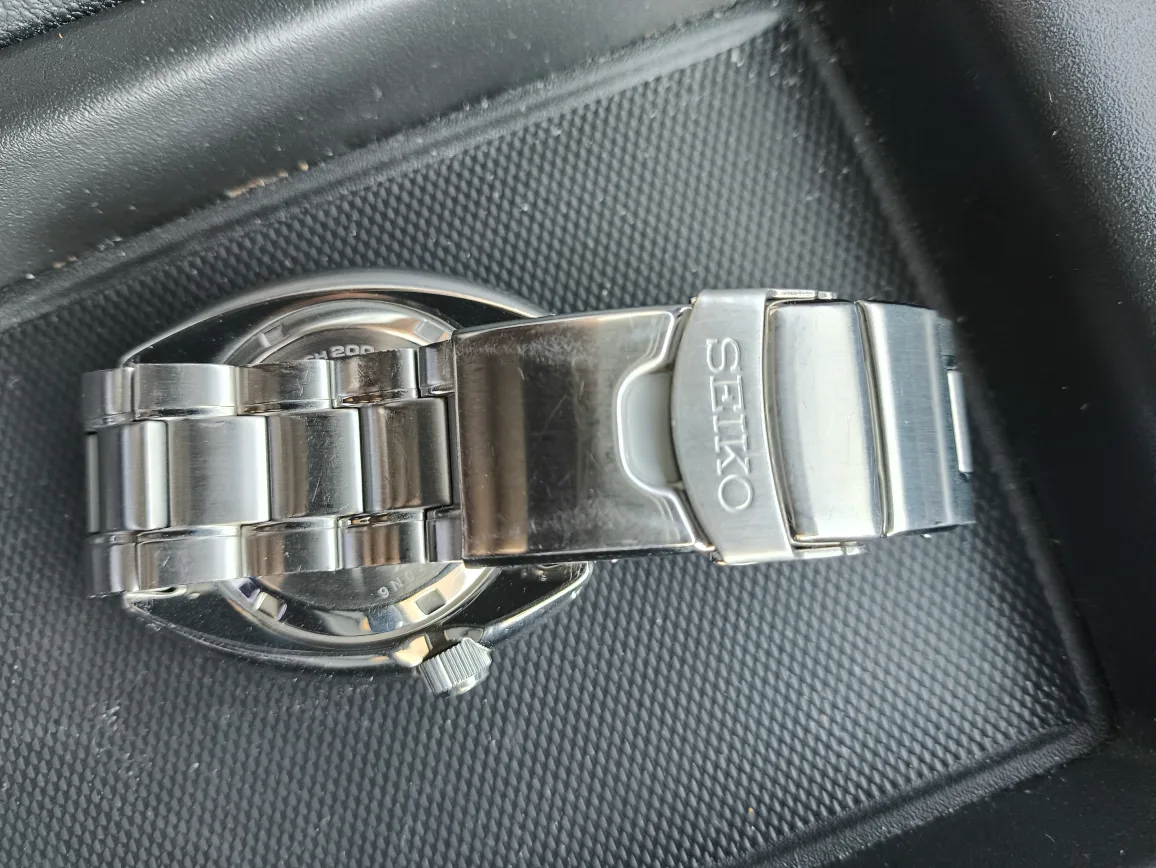 Seiko King Turtle Black Waffle Dial Japan image indicator(2)