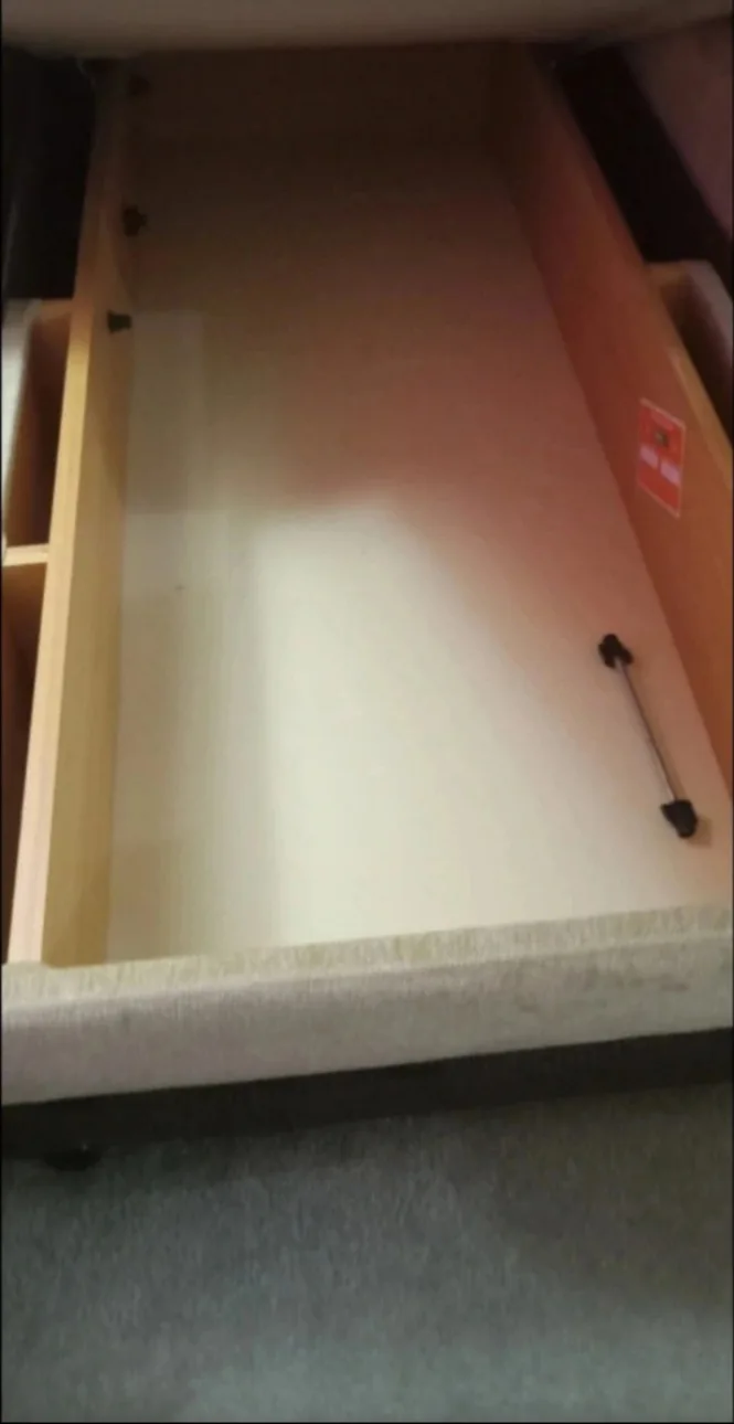 L shaped sofa bed with two storage spaces image indicator(3)