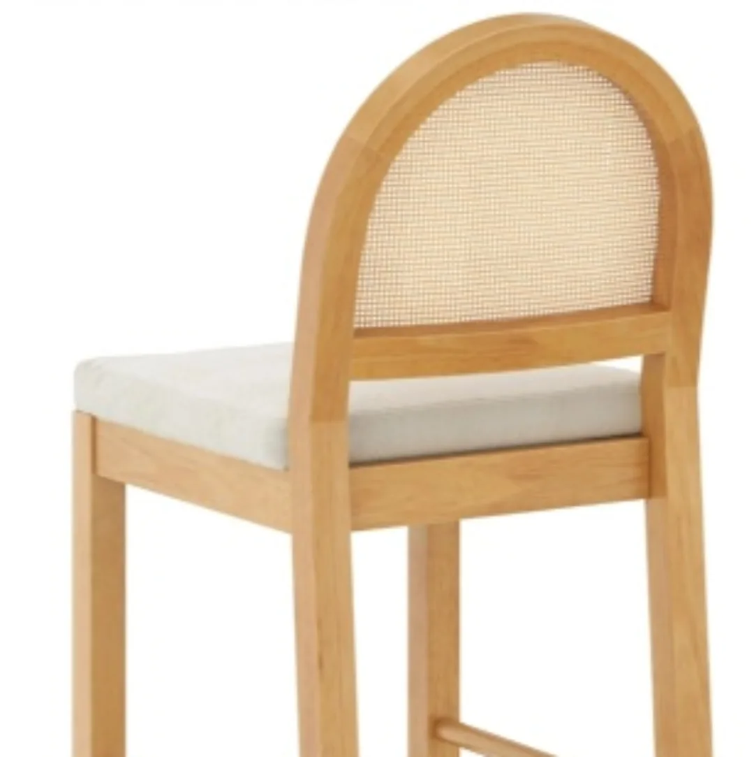 🇨🇦Nathan James Bailey Bar Stool - Oak Finish image indicator(3)