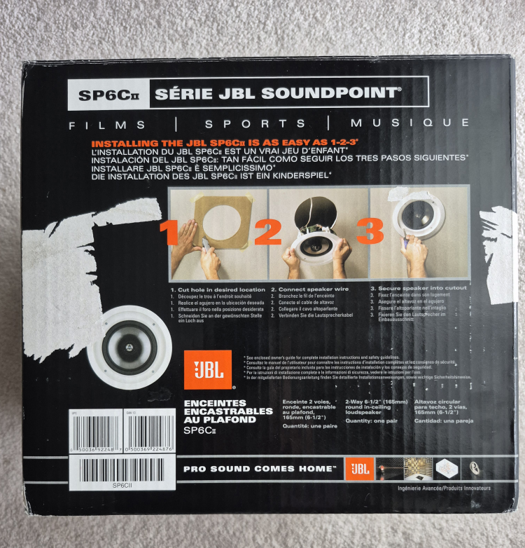 Indoor JBL Speakers, new in box never opened - photo 2