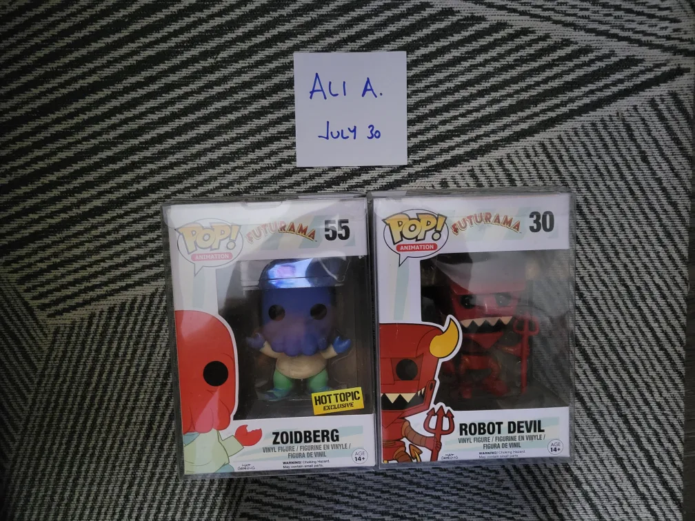 Funko Pop! Futurama Zoidberg & Robot Devil thumbnail