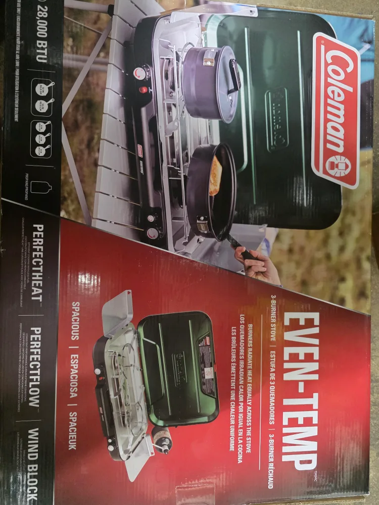 Coleman Eventemp 3-Burner Propane Camp Stove image indicator(7)