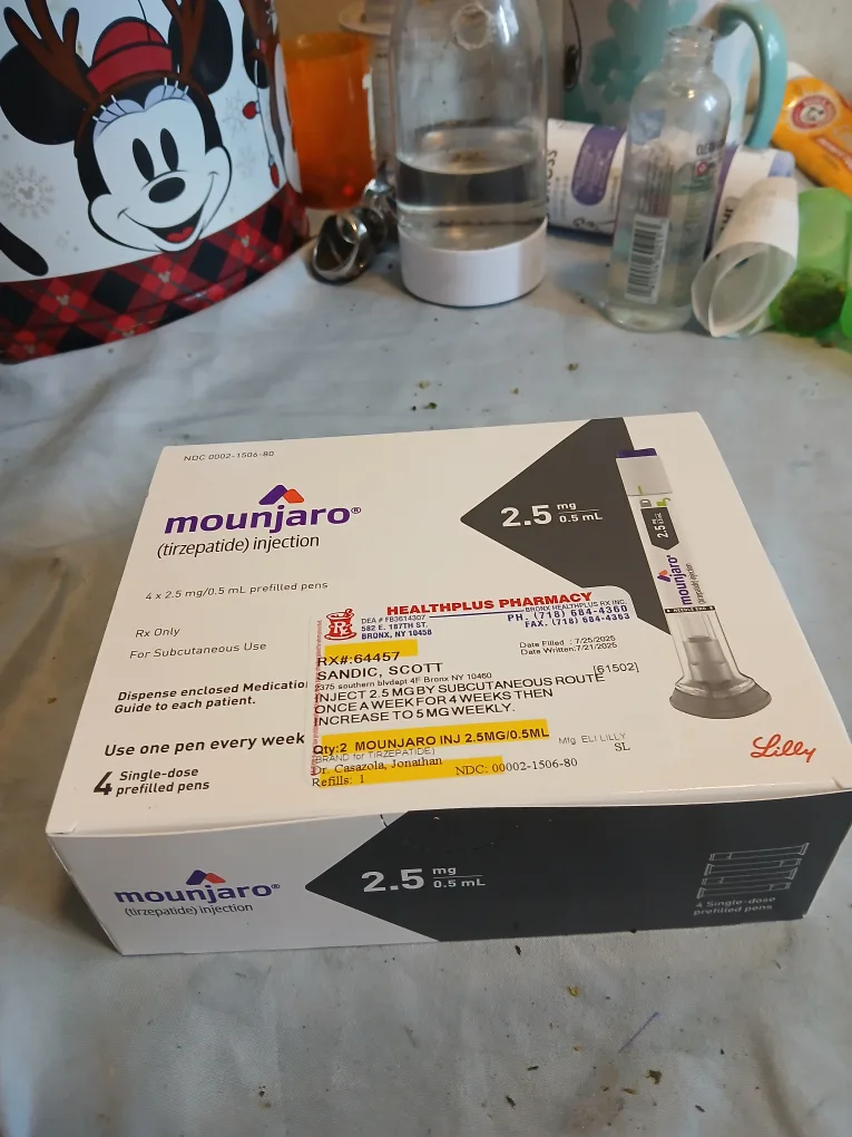 Mounjaro (Tirzepatide) Injection 2.5mg - Exp Nov 2026 thumbnail