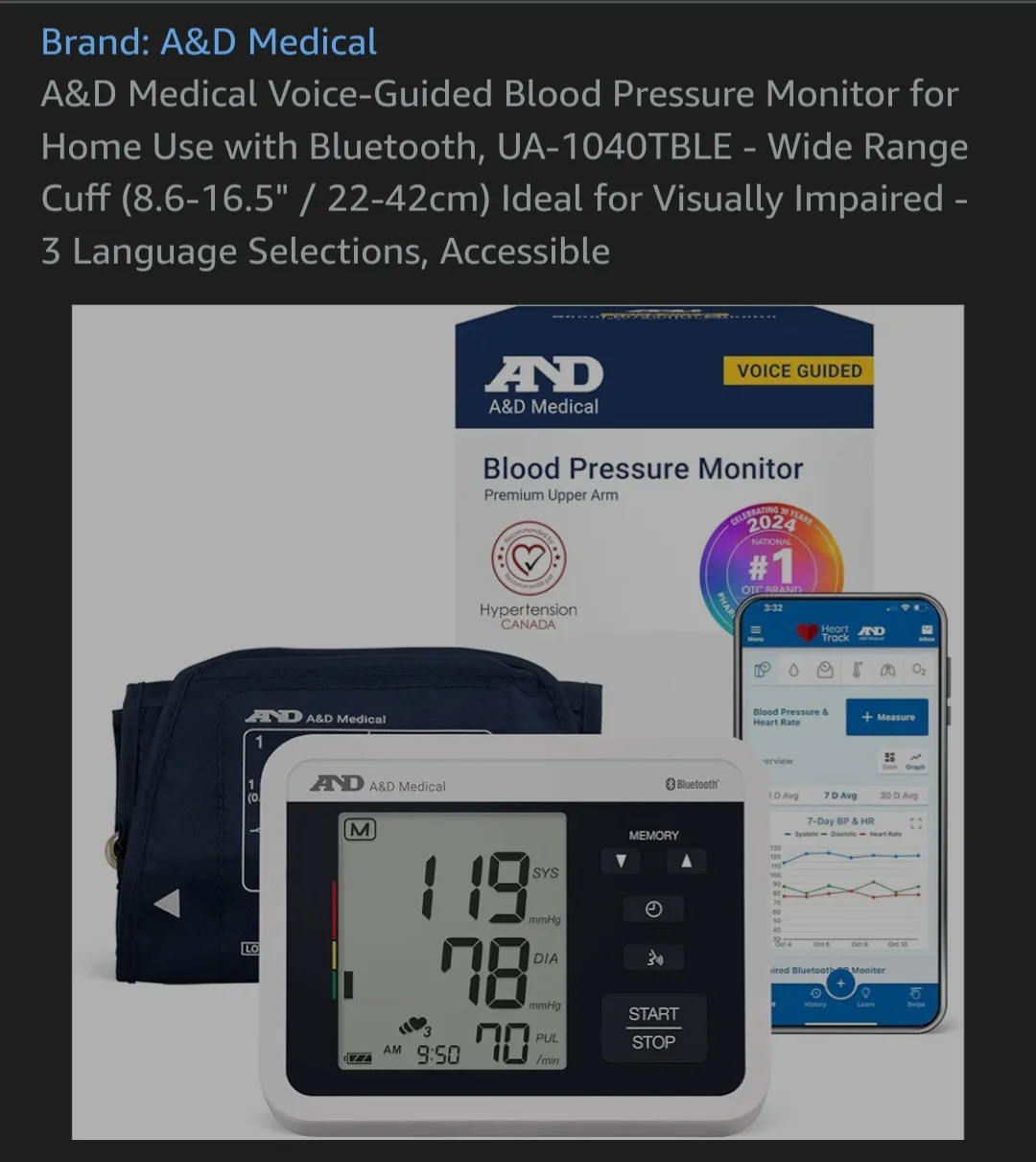 Digital Blood Pressure Monitor thumbnail