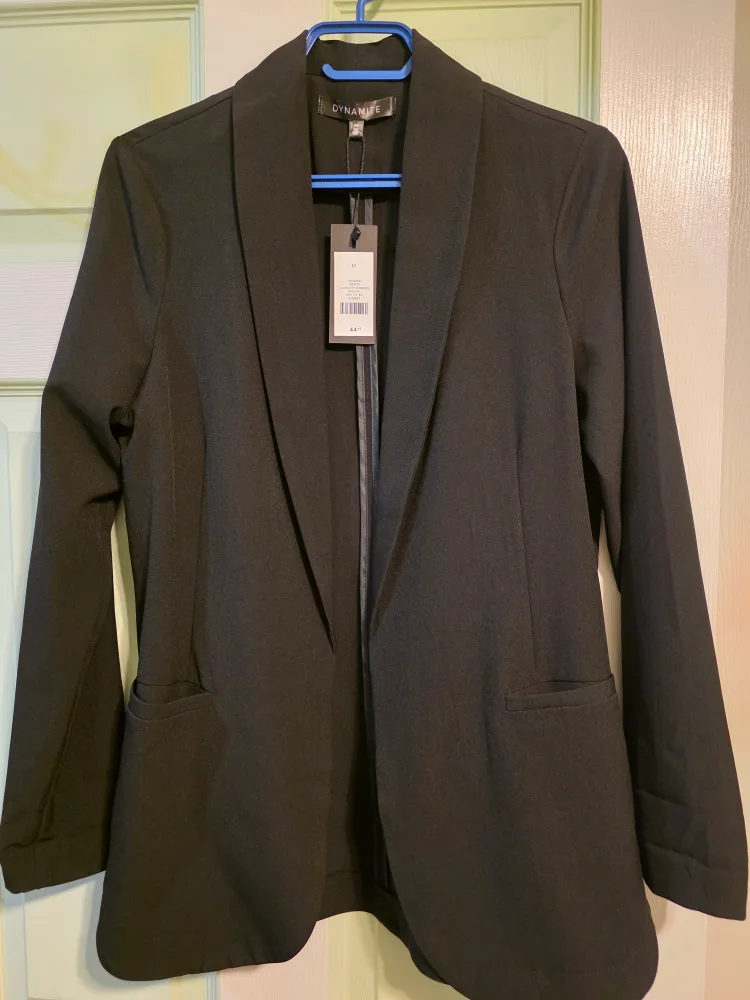 Dynamite Black Blazer - Size M thumbnail
