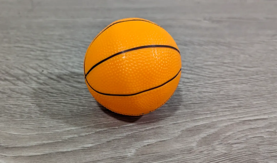 Small Orange Toy Basketball thumbnail