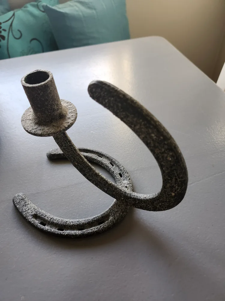 Horseshoe Candle Holder thumbnail