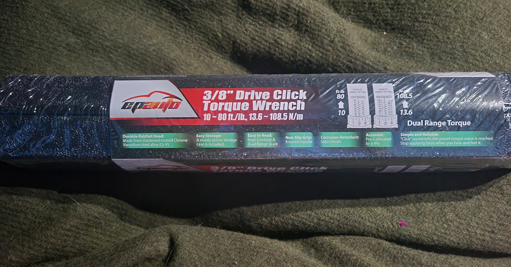 EPAuto 3/8-Inch Drive Click Torque Wrench - photo 3