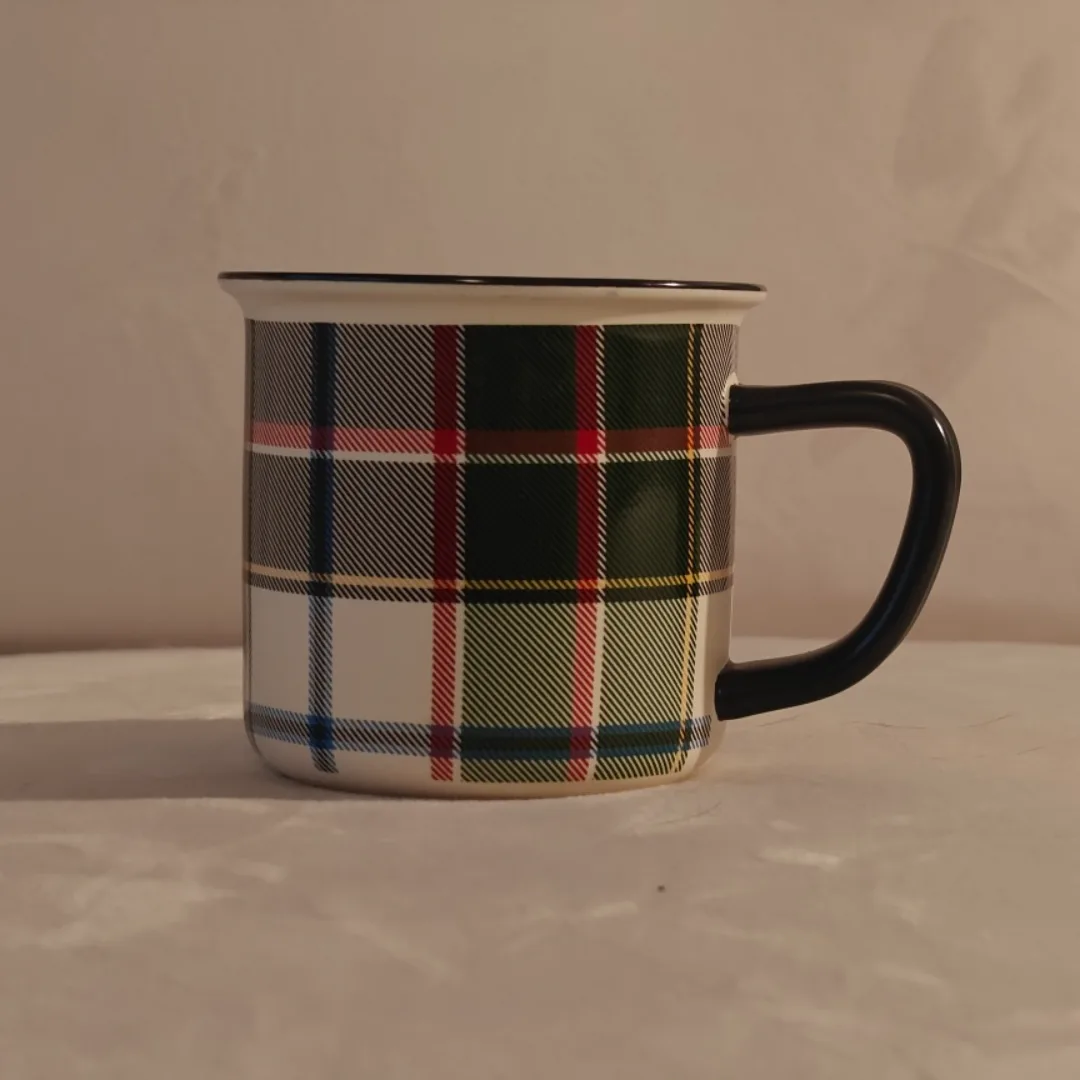 Plaid Patterned Mug thumbnail