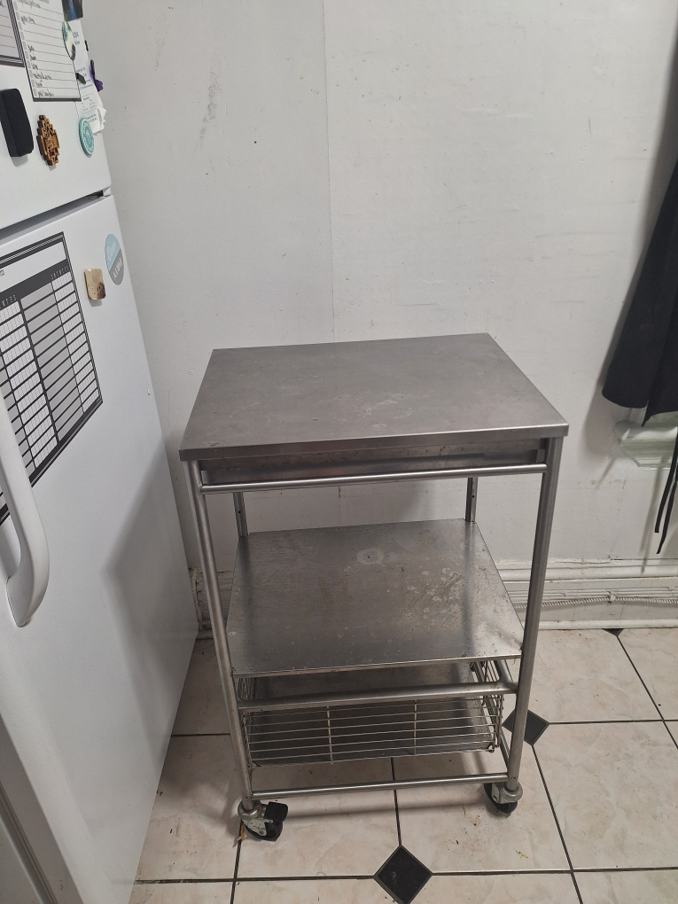 Stainless Steel Kitchen Cart