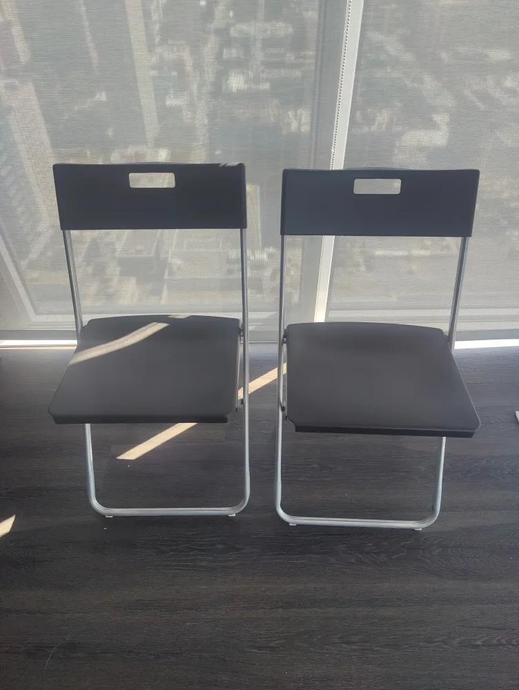 IKEA Folding Chairs - 2 Available thumbnail