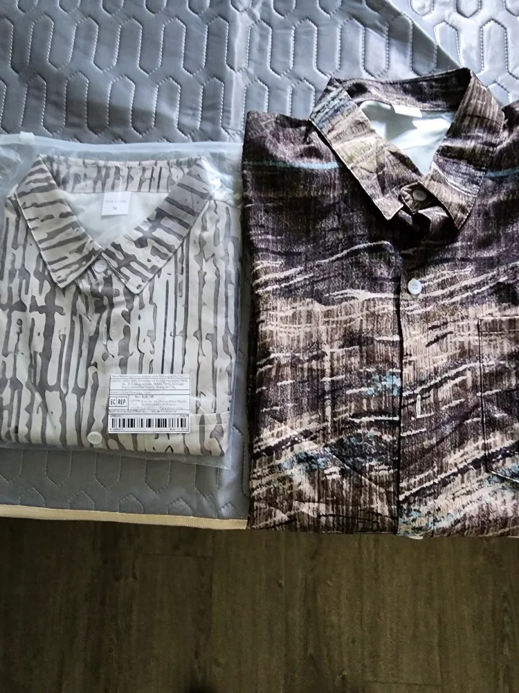 EC REP Patterned Shirt - Size M Brand New thumbnail