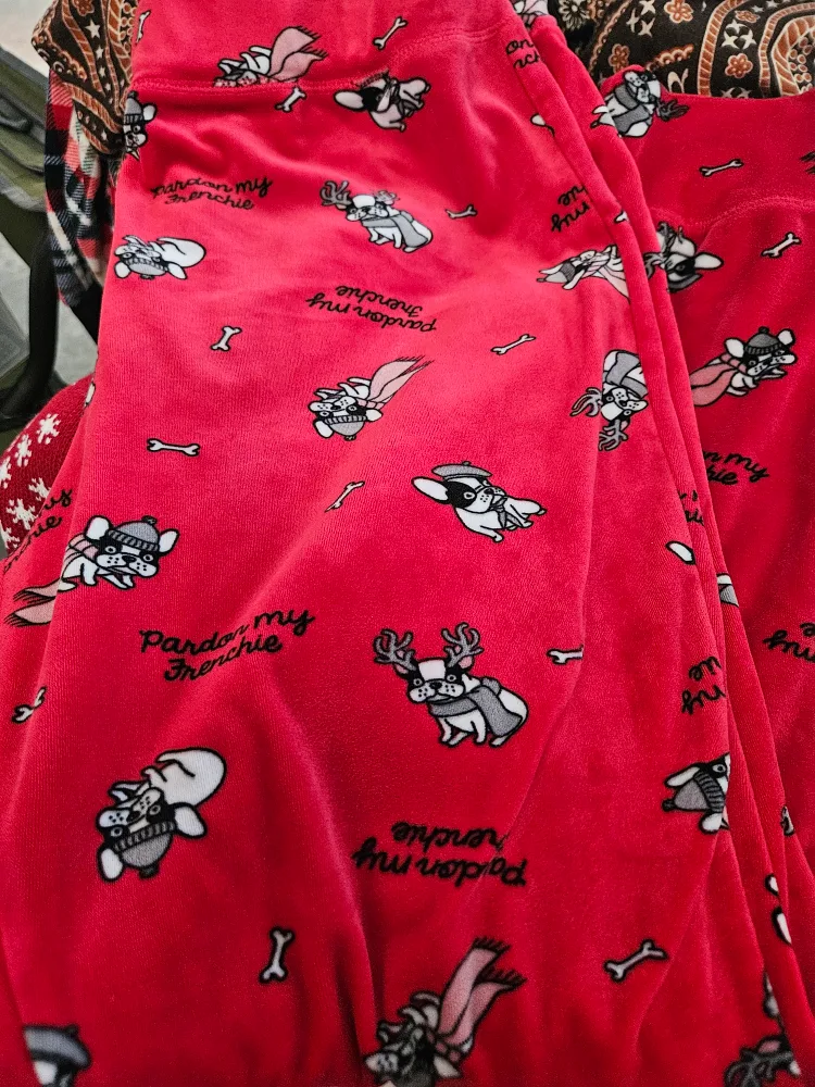 Ardene Red Pajama Pants - Size L thumbnail