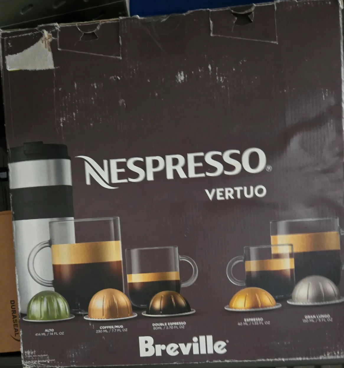 Nespresso Vertuo Capsule Set with Breville thumbnail