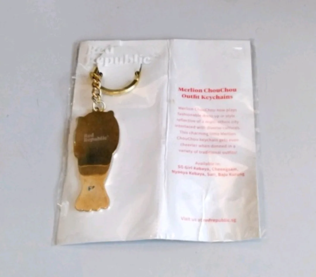 *Merlion ChouChou Outfit Keychain  | SG Girl Kebaya image indicator(3)