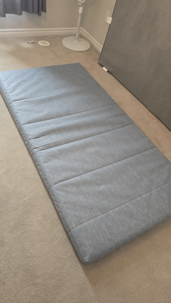AGOTNES Mattress - Grey ×2