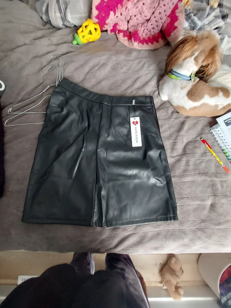 Faux Leather Mini Skirt thumbnail