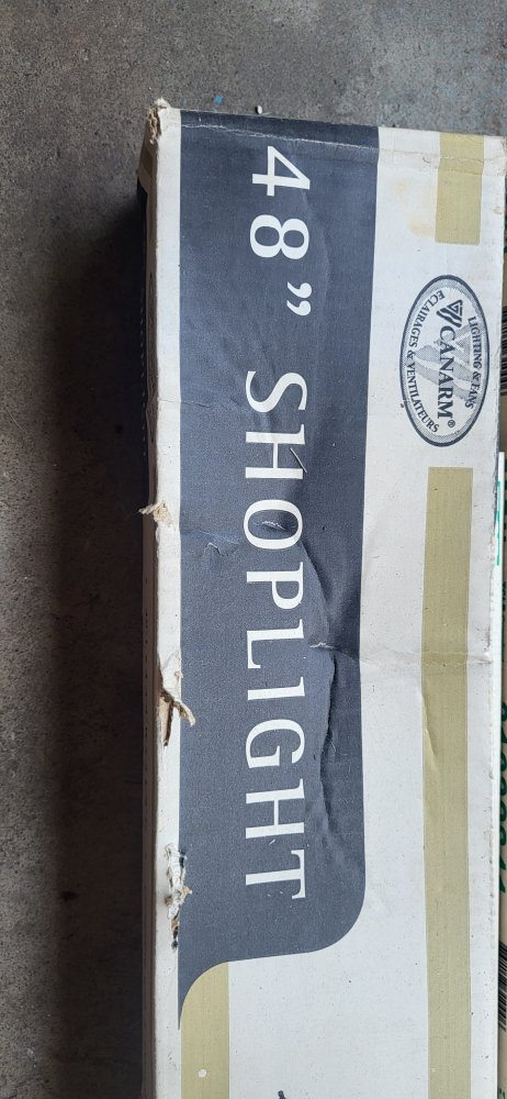 shop light n bulbs  also some Coleman stoves