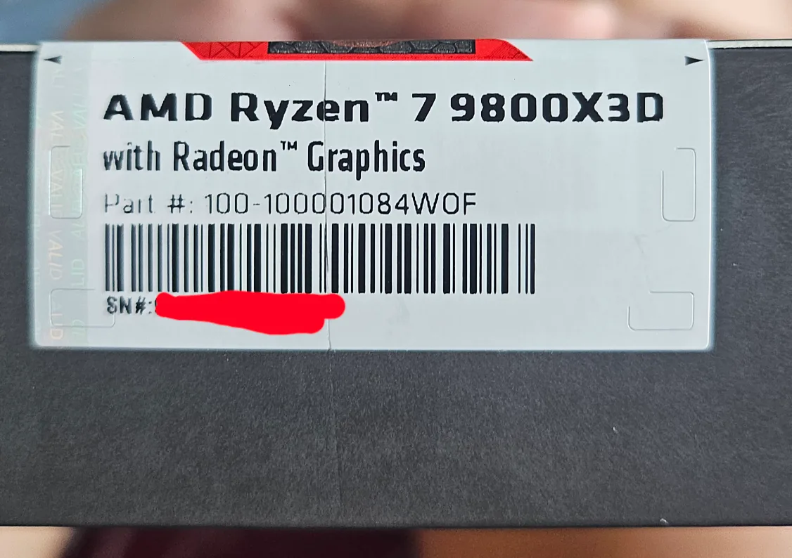 AMD Ryzen 9800X3D - Gaming CPU image indicator(3)